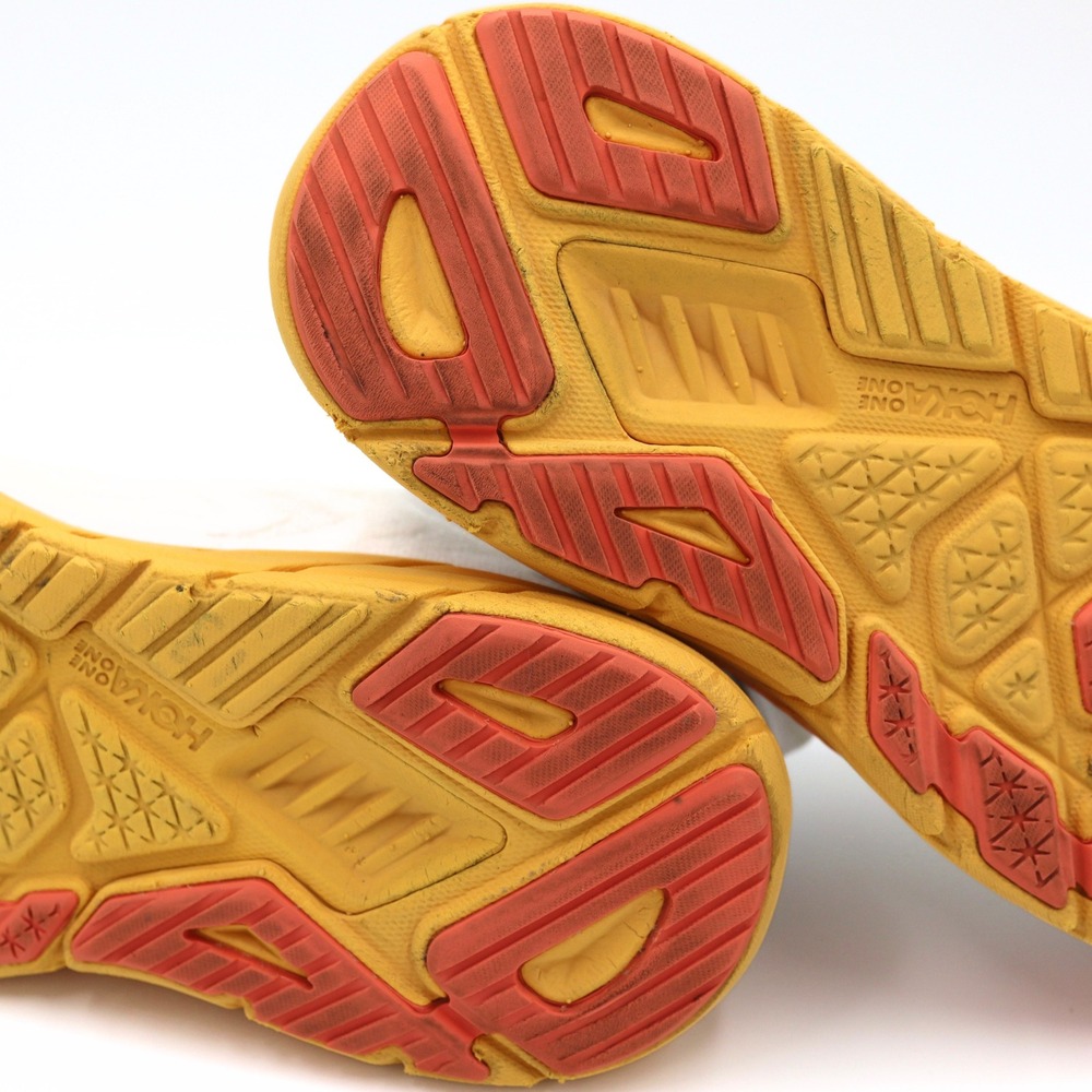 Hoka Arahi 6 Running Shoes Womens 8 Orange Good Stability Sneakers Athletic - Picture 13 of 15